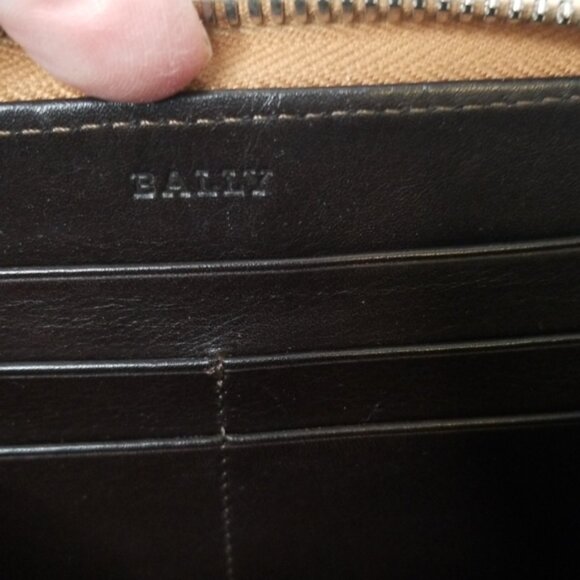 Bally leather wallet - Picture 6 of 8
